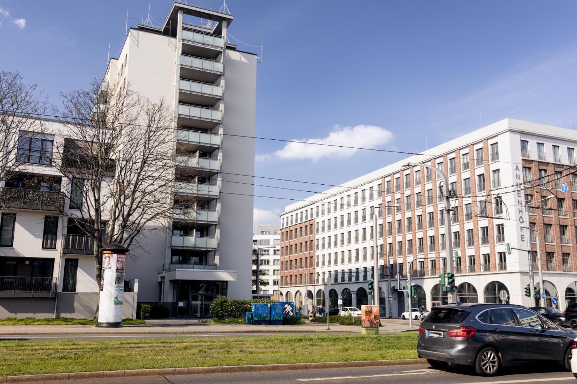 Pineapple Apartments Studio-Apartment Am Zwinger ドレスデン エクステリア 写真